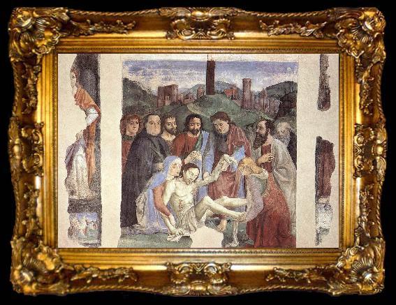 framed  Domenicho Ghirlandaio Lamentation over the Dead Christ, ta009-2